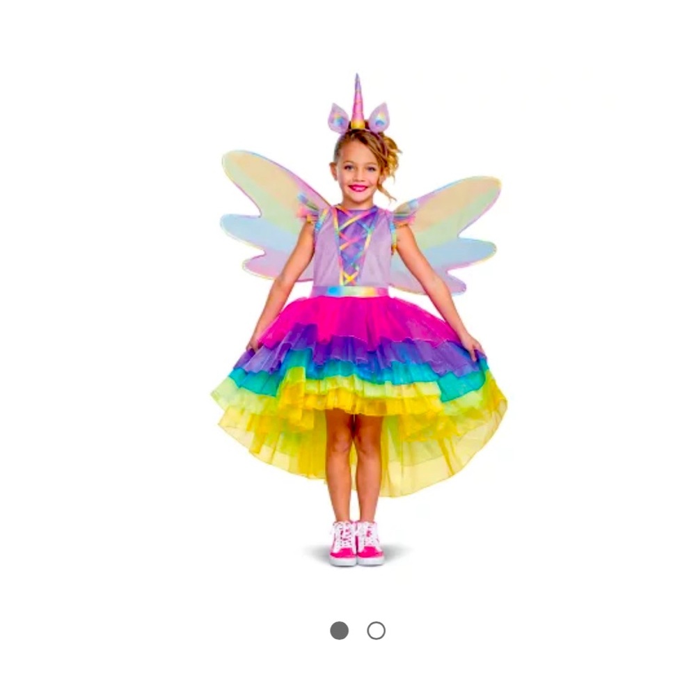 Unicorn 🦄 girls Halloween 🎃 costume.  I have size small 4-6 & medium 8-10.